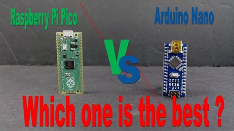 Raspberry Pi Pico Vs Arduino Nano Youtube