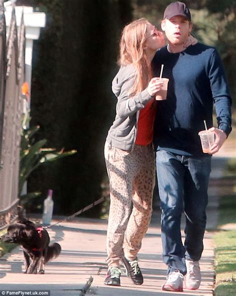 Dexter Star Michael C Hall Whistles While He Walks As He Takes His Dog