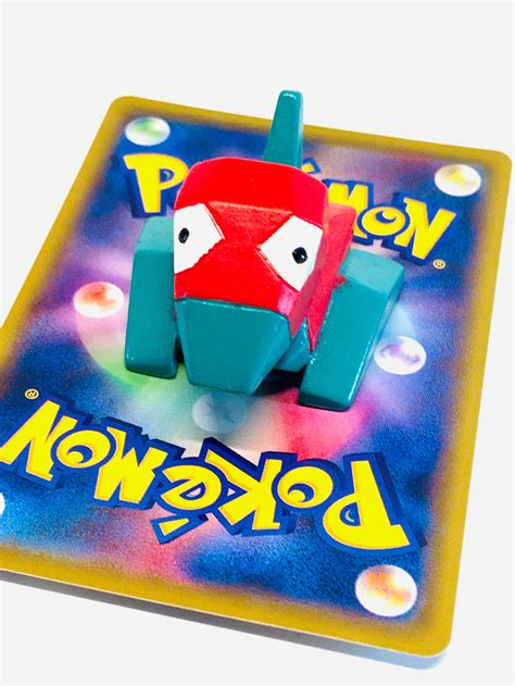 Porygon Mini Figura Muñeca Pocket Monster Very Rare From Japan Etsy