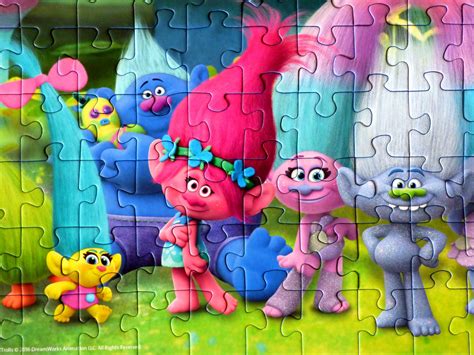 Try this favorite jigsaw puzzle. Chez Maximka: Trolls 100pc jigsaw puzzle from Ravensburger