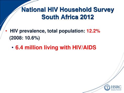 Ppt Trends In Hiv Prevalence And Hiv Incidence In South Africa