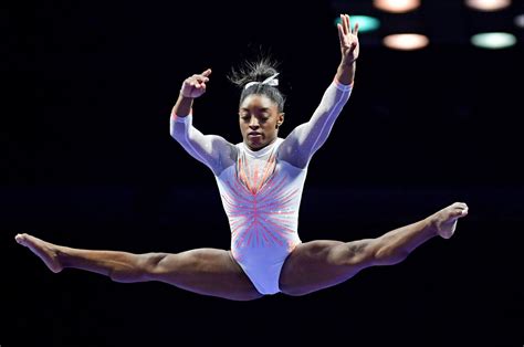 Olympics Simone Biles Vault Simone Biles Dominates To Open Us Olympic Gymnastics Trials