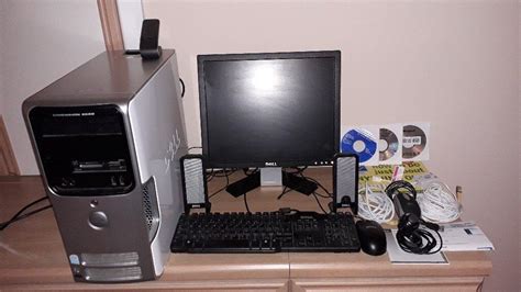 A Used Dell Computer System In Good Working And Condition In