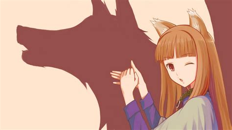 Fox Ears Anime Holo Spice And Wolf Spice And Wolf Wolf Fox Girl