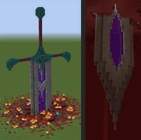 Nether Portal Sword Minecraft Map