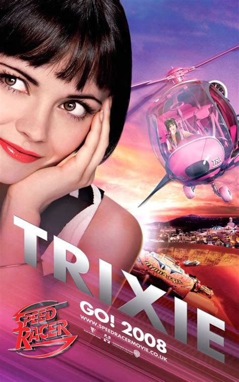Christina Ricci As Trixie From Speed Racer Speed Racer Racer