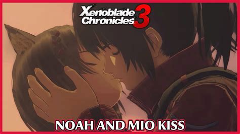 noah and mio kiss xenoblade chronicles 3 youtube