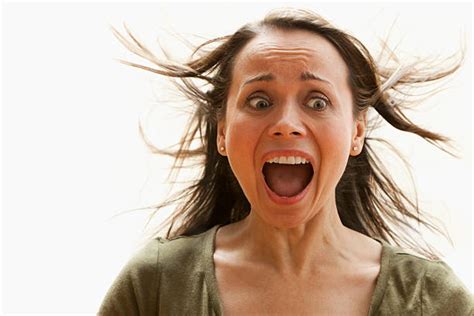 Mature Woman Scared Stock Photos Pictures And Royalty Free Images Istock