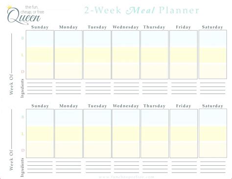 Printable Calendar Two Weeks Calendar Printables Free Templates