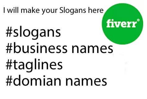 Create Non Existing Company Slogans And Domain Names For You By
