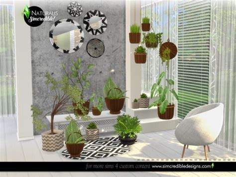 Naturalis Plants By Simcredible At Tsr Sims 4 Updates