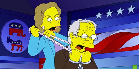 The Simpsons Mocks Presidential Race Business Insider