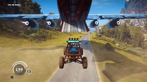 Just Cause 3 Cargo Jet Buggy Deployment Youtube