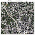 Aerial Photography Map of Hornell, NY New York