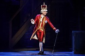 Jon Patrick Walker as King George III in the "Hamilton" national tour ...
