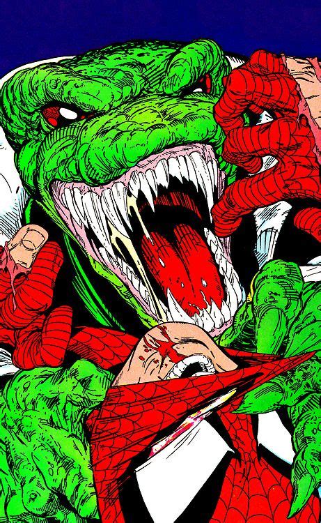 The Lizard Vs Spidey In Amazing Spider Man Vol 1 313 March 1989