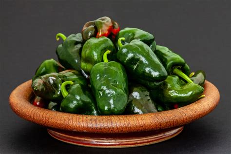 Poblano Pepper Mild And Flavorful Mexican Chili Peppers