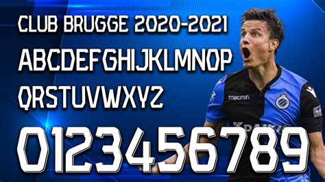 Hieronder een overzicht van de oefenwedstrijden die club brugge in de aanloop naar en tijdens het seizoen 2020/21 zal spelen. VAR: Club Brugge 2020 2021 Font Football By Home Design Free Download 100%