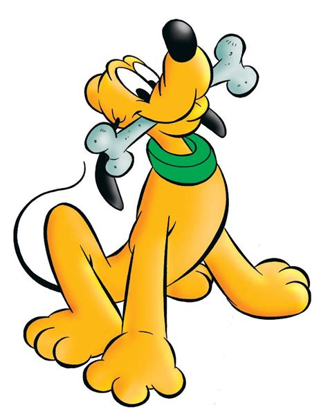 Pluto The Dog With Bone Clipart Best