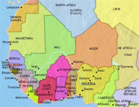 Central West Africa Map The Best Free New Photos Blank Map Of Africa