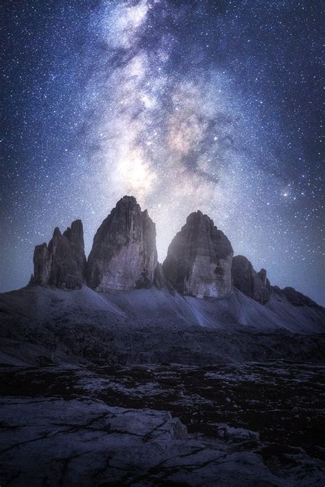 A Starry Night In The Dolomites By Daniel Fleischhacker On 500px