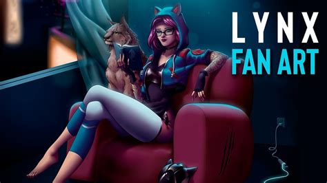 Lynx Skin Fortnite Hot Fan Art Season Lofi Youtube