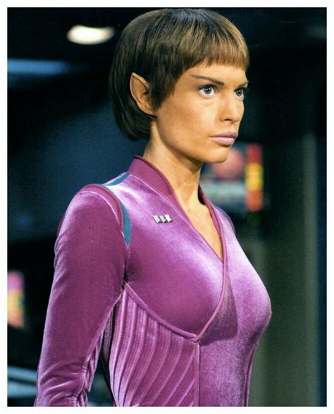 The Women Of Star Trek Tv Series Enterprise Actres Jolene Blalock