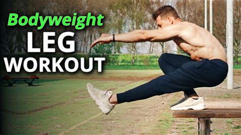 Grow Your Legs With This Calisthenics Leg Workout No Equipment Youtube