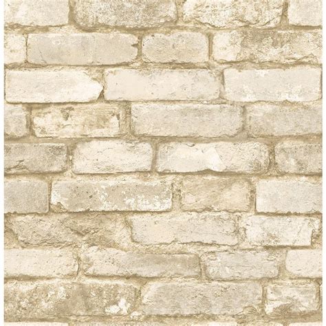 Such as walls, fireplaces, chimneys. Chesapeake Oxford White Brick Texture Wallpaper-MAN20098 ...