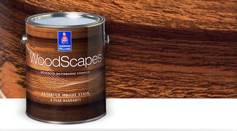 Thank you for taking the time to watch our video and we hope it. WoodScapes® Exterior House Stains - Sherwin-Williams