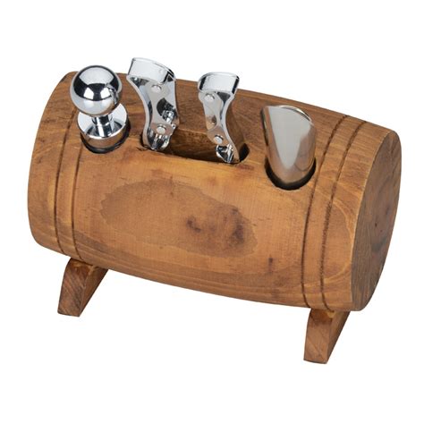 Enjoy your wine like it was meant to be enjoyed with the wine barrel accessory kit. 4imprint.ca: Wine Barrel Accessory Kit C142160