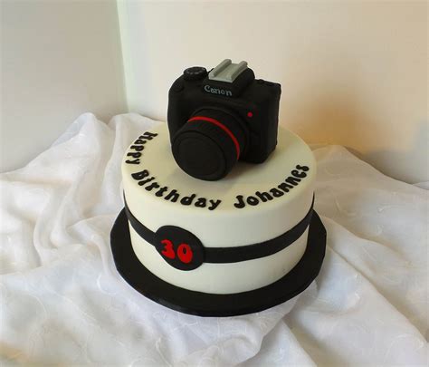 Flickrpgeuetm Camera Photography Inspired Birthday Cake