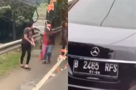 Viral Aksi Koboi Jalanan Plat Rfs Di Ruas Tol Begini Respon Polisi