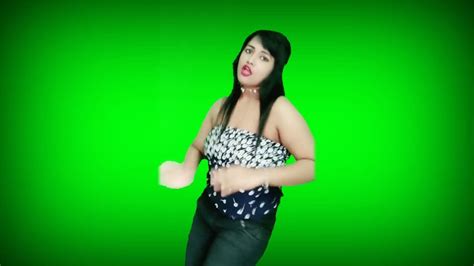 beautiful hot girl dance green screen effects youtube