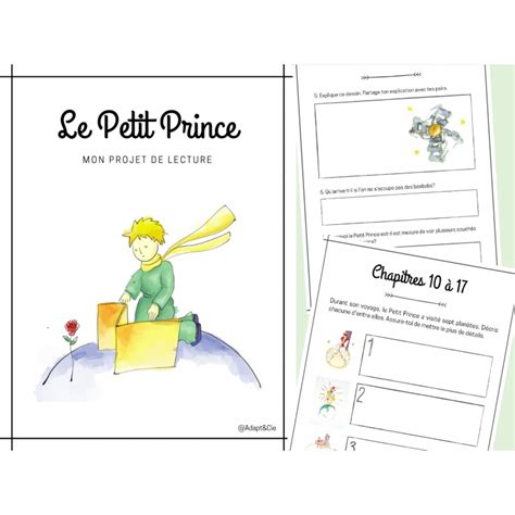 Lecture Et écriture Le Petit Prince