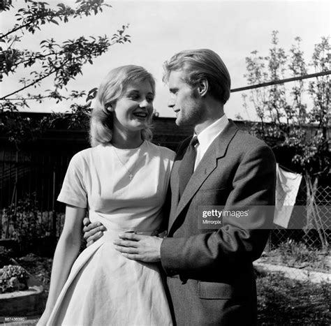 Actress Jill Ireland Is Pictured With Her New Husband Actor David