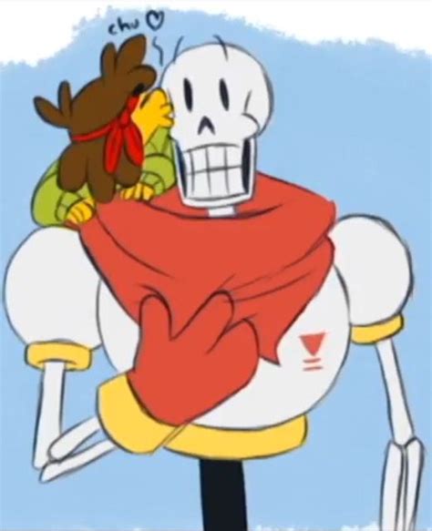 Kiwifisk Kiss Papyrus Disney Characters Undertale Character