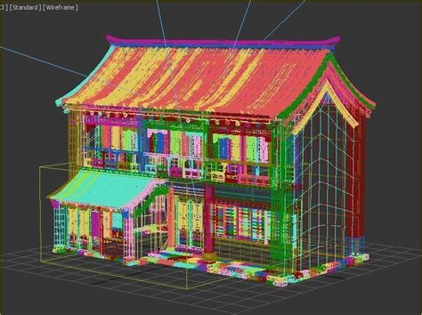 Ancient Buildings Chinese Ancient Architecture 3d Model Cgtrader