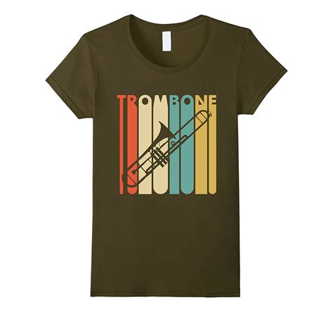 Vintage Style Trombone T Shirt