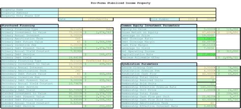 A helpful tool for determining current financial status and planning future spending. Commercial Real Estate Spreadsheet