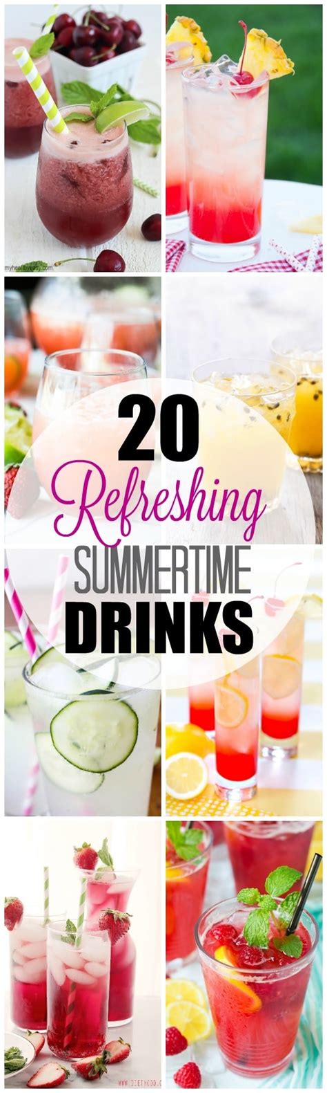 20 Refreshing Summer Drinks Yummy Healthy Easy