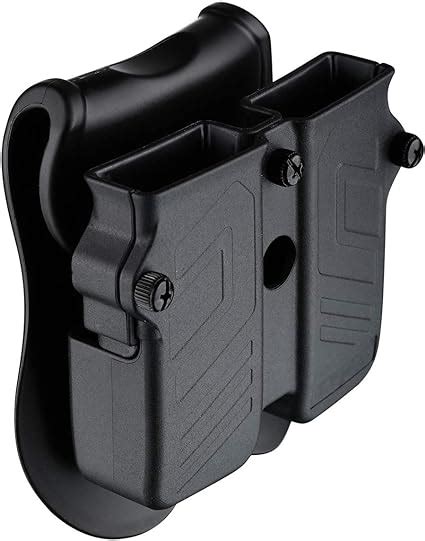 Us Stock Dual Magazine Holster Double Stack Mag Holder For 9mm To 45