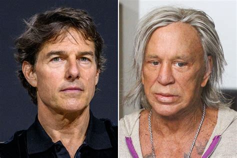 Mickey Rourke Calls Tom Cruise Irrelevant—doesnt Mean S To Me