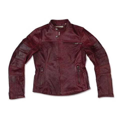 One of the best cowhide leather jacket constructs when it comes to a befitting mode on. Roland Sands ladies Maven jacket oxblood | Leather jackets ...
