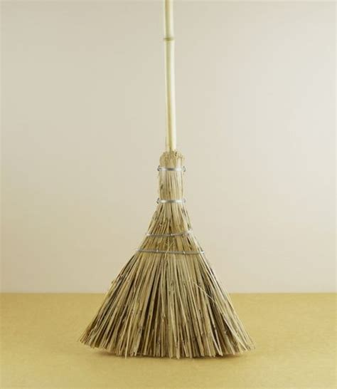 Bamboo Outdoor Broom A Chinese Made Broom Of Whole And Split Bamboo