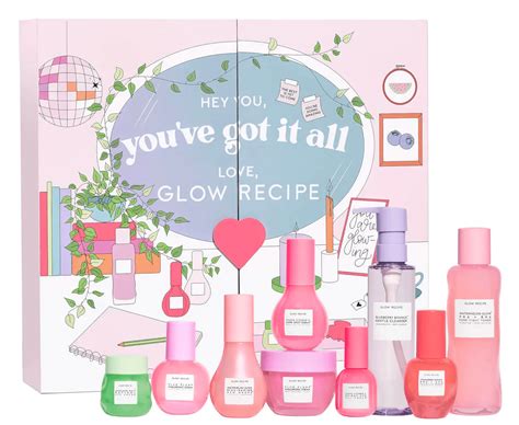 2022 Glow Recipe Vault Set 9 Glow Giving Bestselling Products Hello