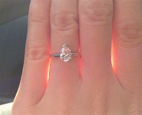 Pear Engagement Ring