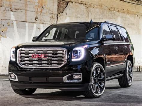 Gmc Yukon Denali Ultimate Black Edition The Escalade With Less Bling