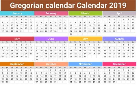 We did not find results for: Image for annual Gregorian calendar Calendar 2019 ...