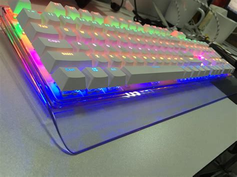 Awesome Transparent Mechanical Keyboard Cool Backlit From Velocifire